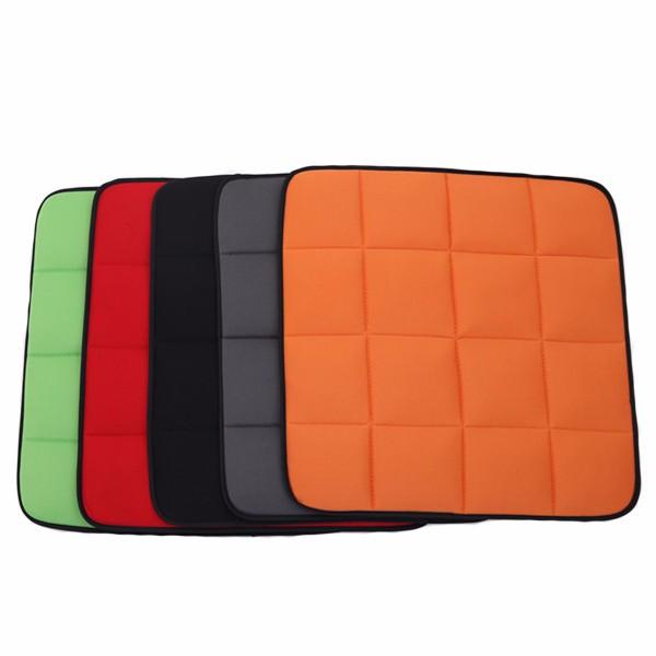 Bamboo Charcoal Car Cushion - Non-Slip, Breathable Bird Eye Fabric Cover Pad, 45x45CM