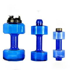 Large Capacity Plastic Dumbbells for Gym, Sports, Fitness, Camping, and Cycling