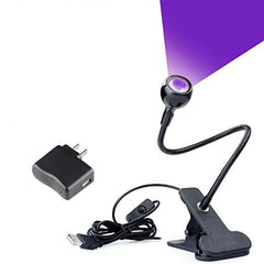 5V USB UV LED Desk Lamp - Blacklight for Posters and Backlighting