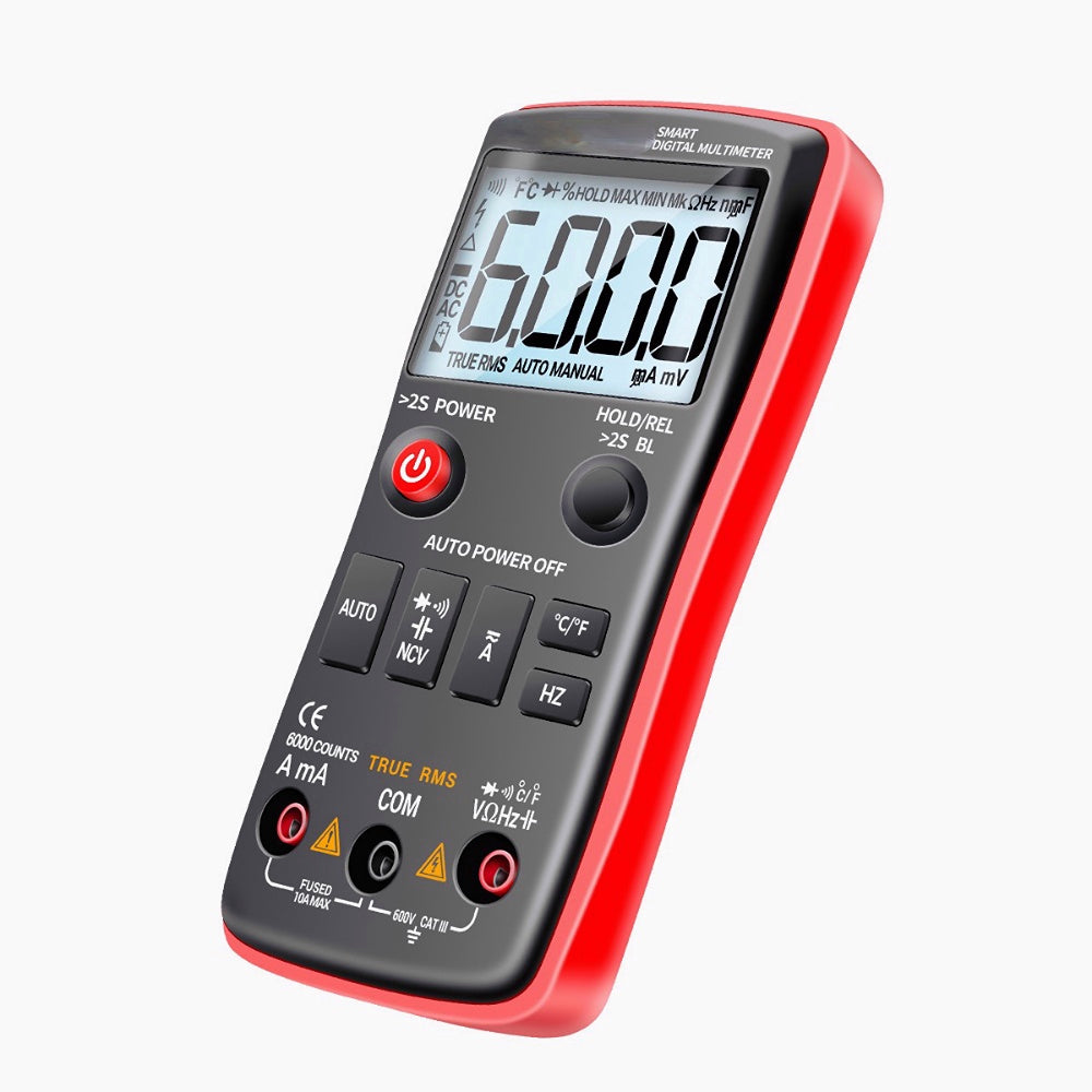 LCD Handheld Digital Multimeter - Accurate and Portable Measurement Tool