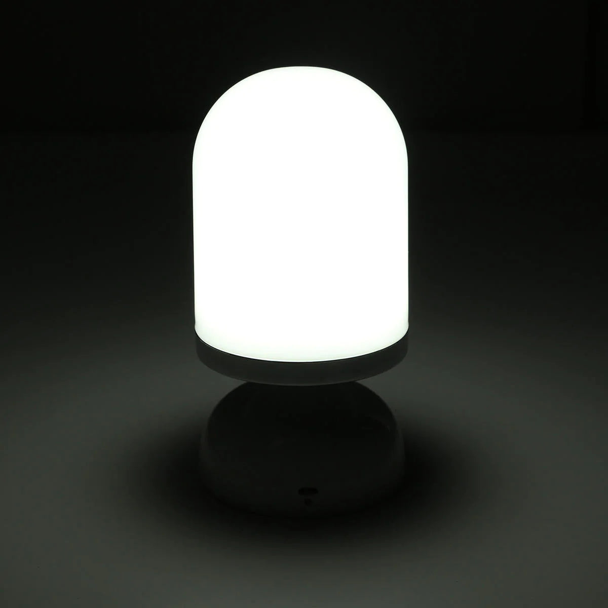 Portable USB Rechargeable LED Night Light with Vibration Sensor and Hanging Stand