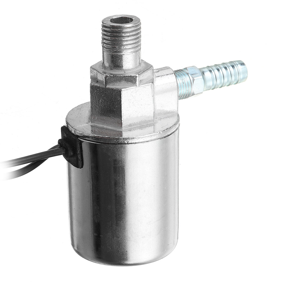 12V/24V Heavy Duty Air Horn Electric Solenoid Valve 1/4" Chrome