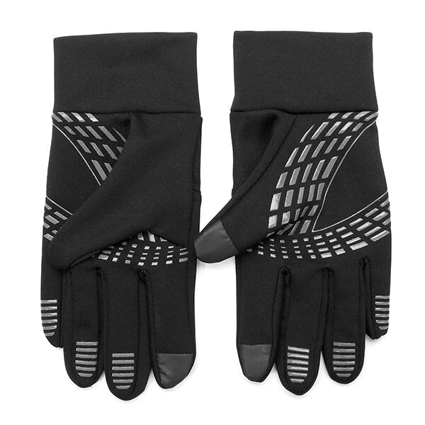 Warm Waterproof Touch-Screen Full Finger Ski Mittens for Men and Women - Ideal for Cycling and Sports