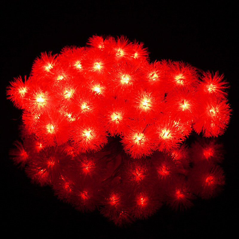 4M 40LED Multi-color Snow Fairy String Lights - Flexible, Portable, High Brightness