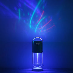 3.5W 200ML Ultrasonic Electric Air Diffuser & Humidifier with USB Rotatable LED Night Light