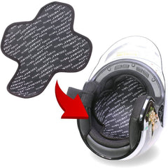 Motorcycle Helmet Inner Liner Heat Insulation Pad for Electric Bike, Scooter, Outdoor Riding