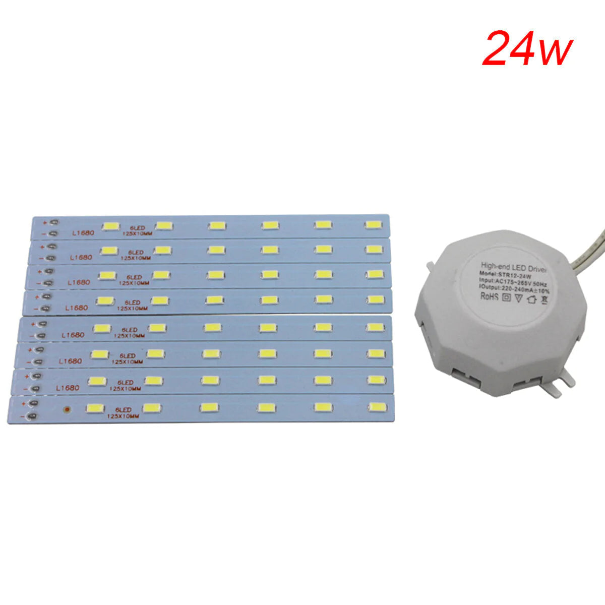 Energy-Saving LED Ceiling Lamp Octopus Indoor Light Board 220V - Available in 12W, 16W, 20W