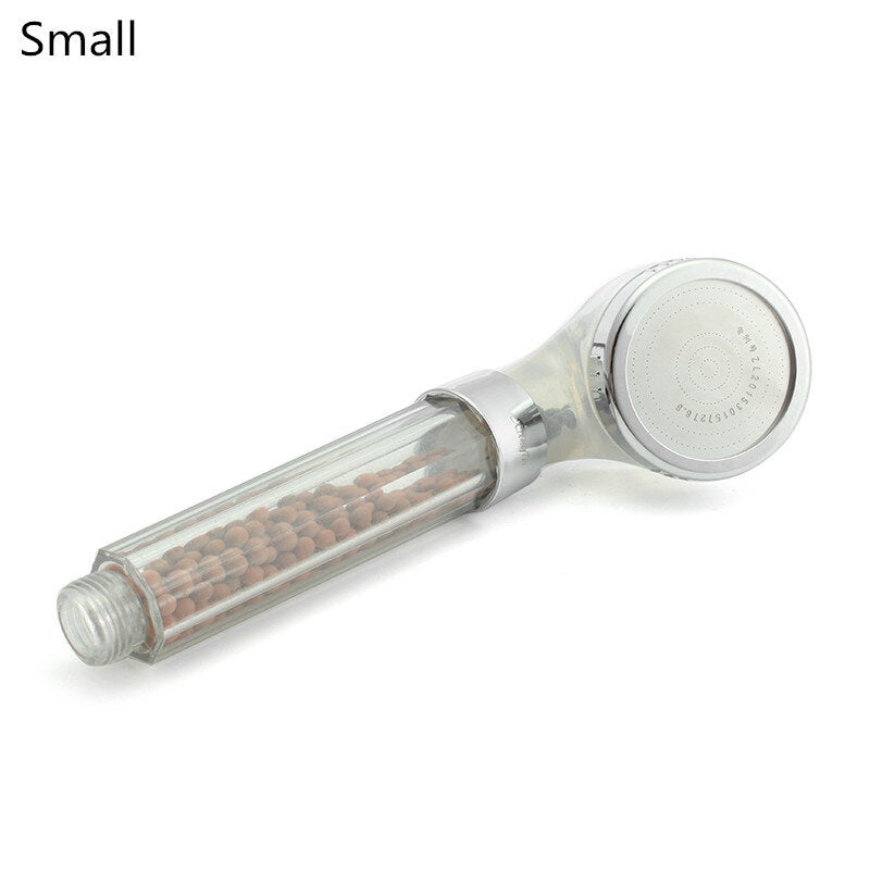 Water-Saving Anion Handheld Rain Shower Head Nozzle for Bathroom SPA