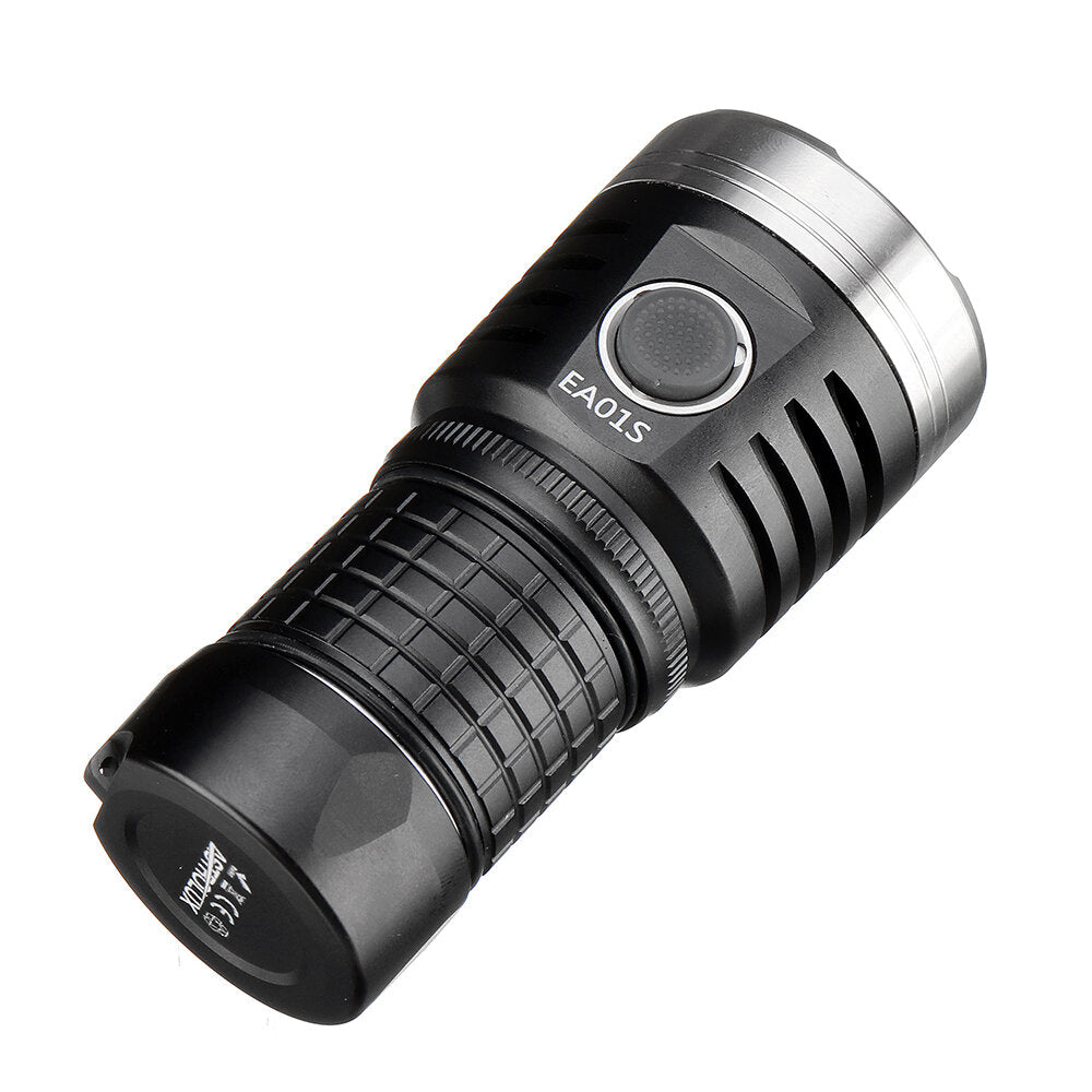 4*XHP50.2 11000LM 500M USB-C Rechargeable EDC Flashlight with Anduril UI & 2500mAh 18650 Battery