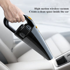 120W Wireless Rechargeable Car Vacuum Cleaner - High Suction, Dry & Wet, Dual-Use for Car and Home