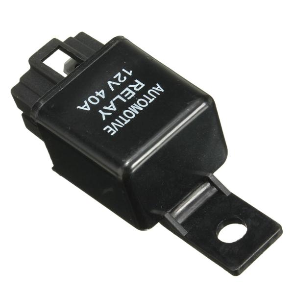 12V 4-Pin Car Auto Relay for Alarm Systems - Suitable for Automotive, Van, Boat, and Bike