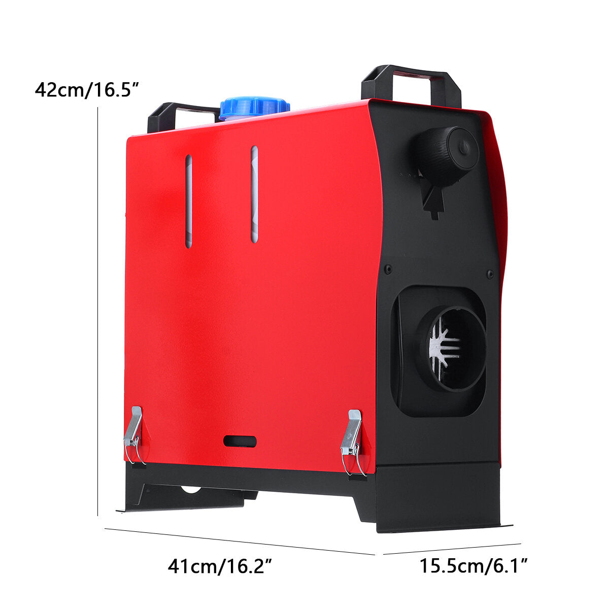 8KW 12V Diesel Air Heater with Remote Control & LCD Monitor for Car, Truck, Bus, Boat, RV - All-in-One Parking Warmer
