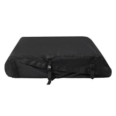 20 Cubic Car Cargo Roof Bag - Waterproof Rooftop Luggage Carrier, Black, 51x39x17"