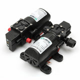 130PSI 6L/Min High Pressure Diaphragm Water Pump - Self-Priming for Caravan, Camping, Boat