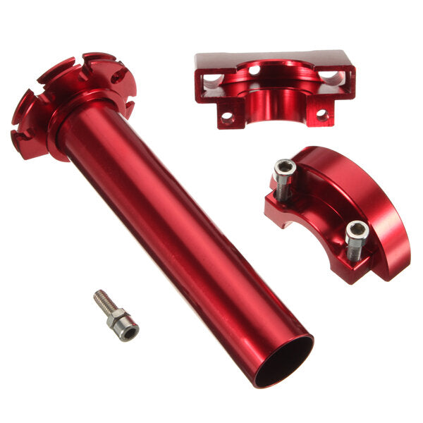 Multicolor CNC Aluminum Twist Throttle for Motorcycle, Moped, Scooter, Bike - 1 Piece