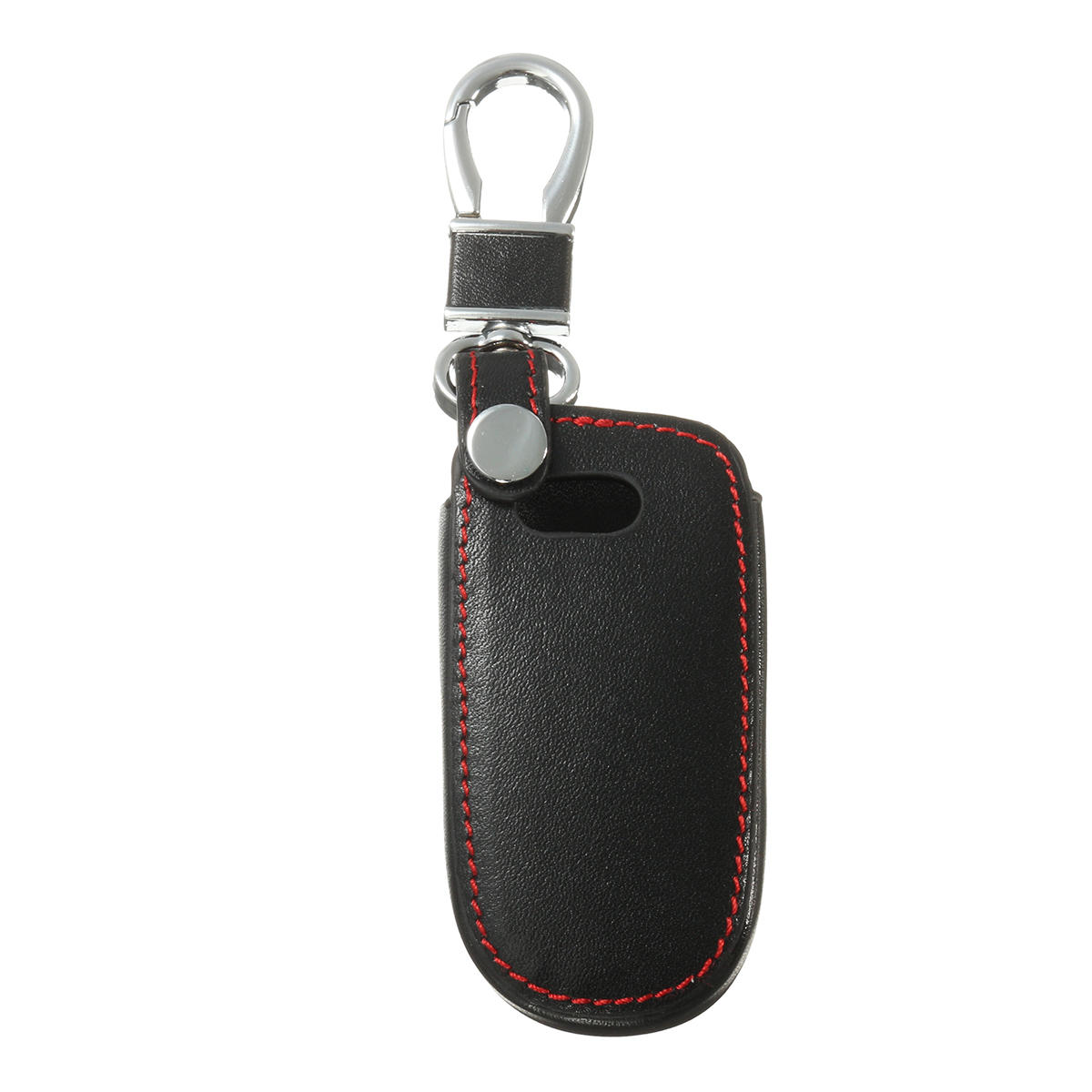 PU Leather 4-Button Car Key Case Cover for Jeep Grand, Chrysler 300, Dodge