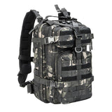 Men's 30L Military Tactical Backpack - 1000D Polyester, Waterproof, for Hiking, Camping, Hunting