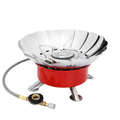 Ultralight Portable Camping Stove: Outdoor Picnic, Hiking, Survival Cooking Tool, Propane/Gasoline Burner