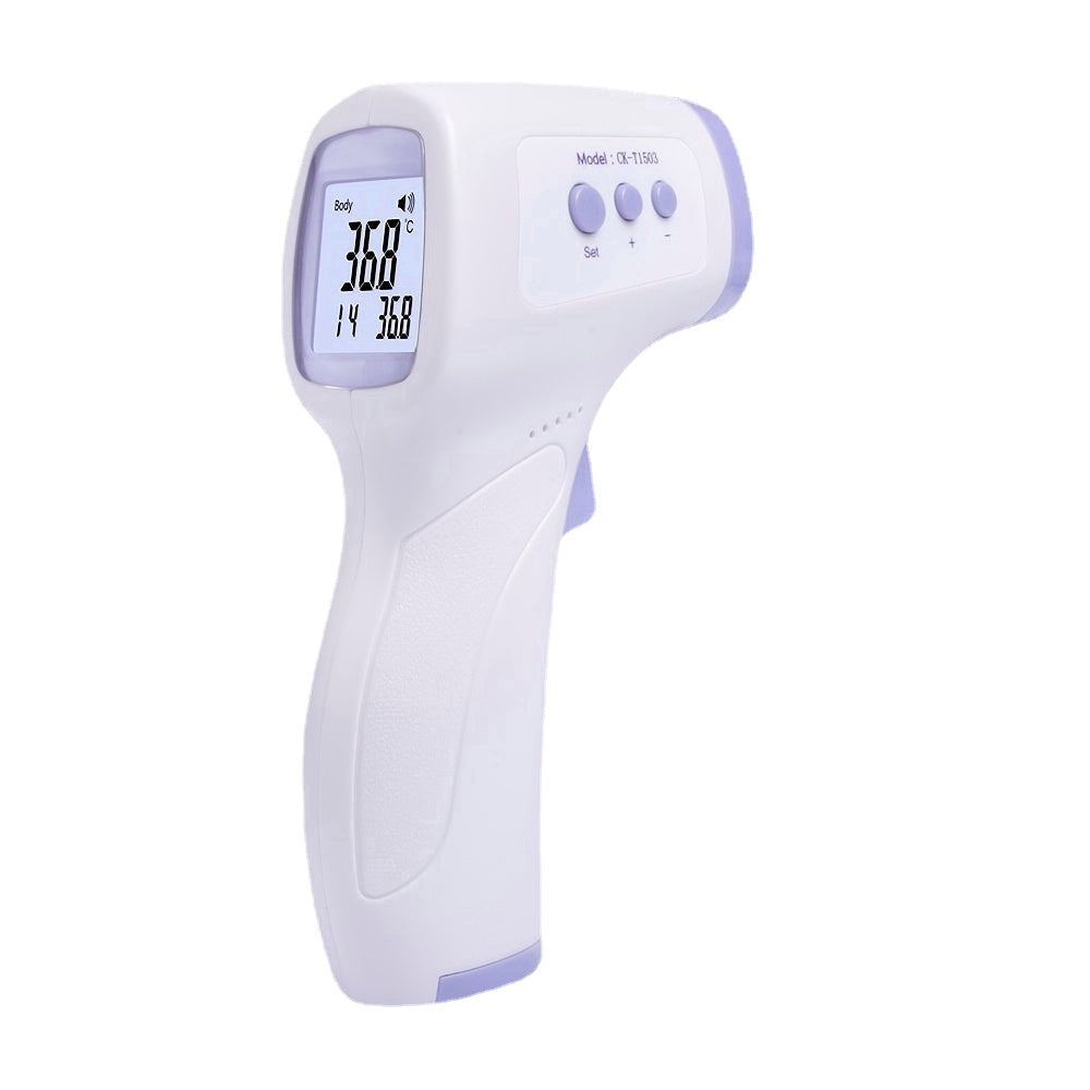 2-in-1 No-Touch Infrared Digital Thermometer with Fever Alarm for Body Surface