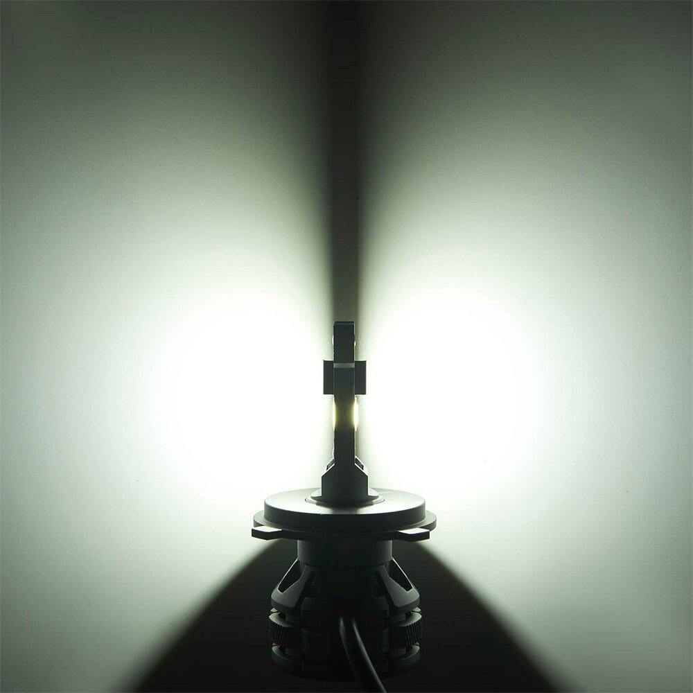 2PCS 80W LED Car Headlight Bulbs & Fog Lamps, 15000LM 6500K Brightness
