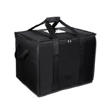 Reusable 58L Insulated Grocery Cooler Bag Tote with Zippered Top - Large Shopping Box Bags