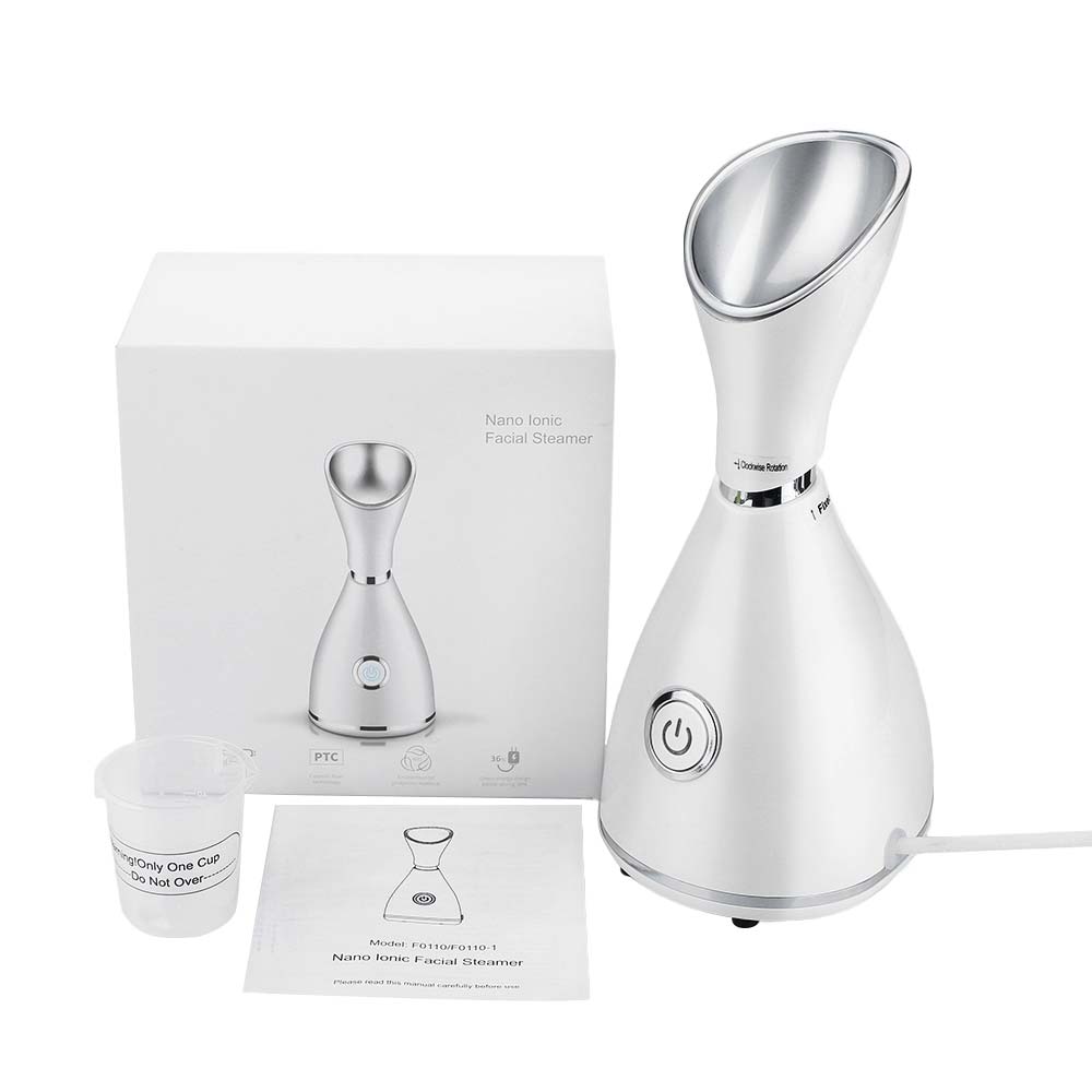 Electric Nano Facial Sprayer Steamer & Blackhead Remover Vacuum for Acne & Point Noir Extraction