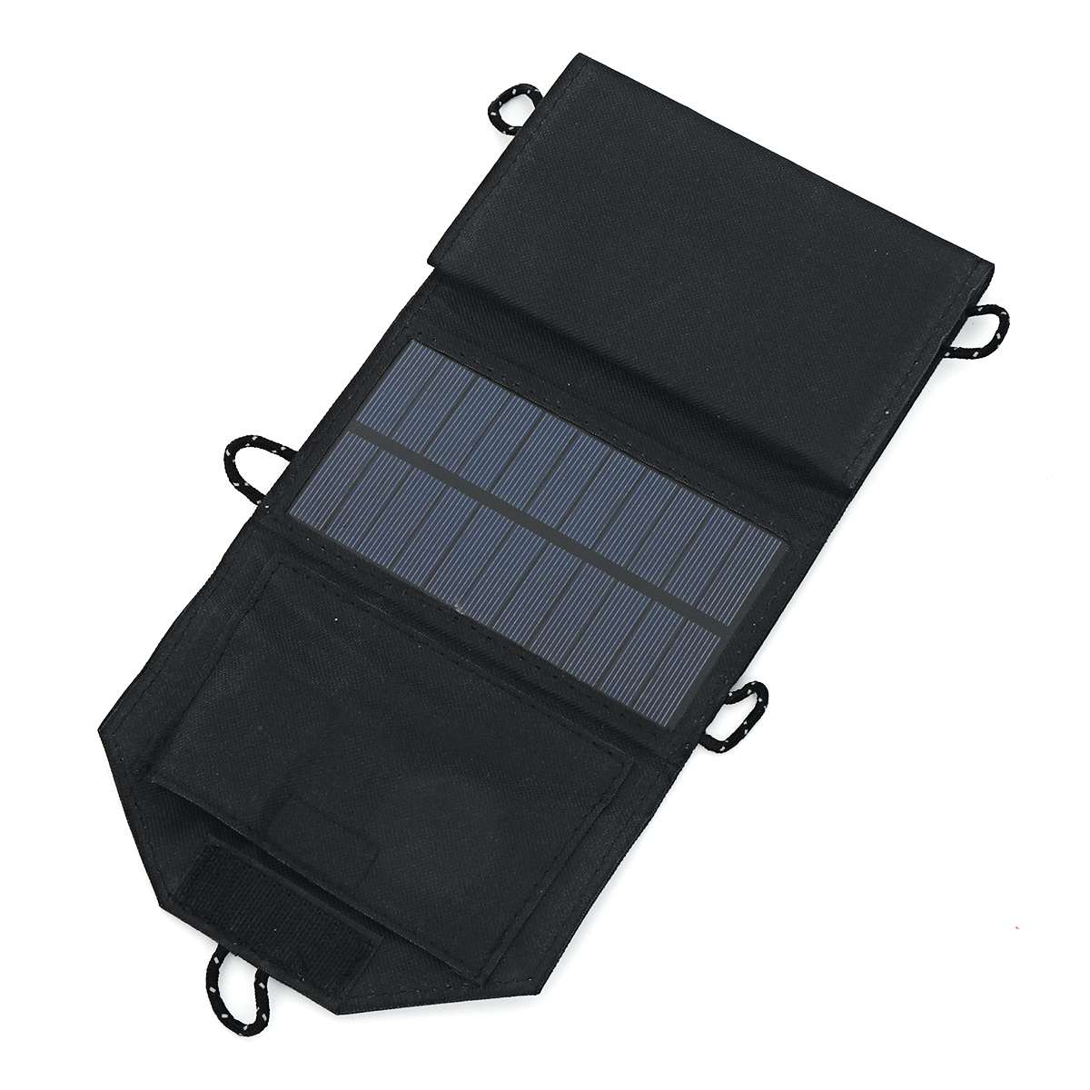 Faltbares 50-W-Solarpanel-Ladegerät für die Stromversorgung bei Camping und Wandern