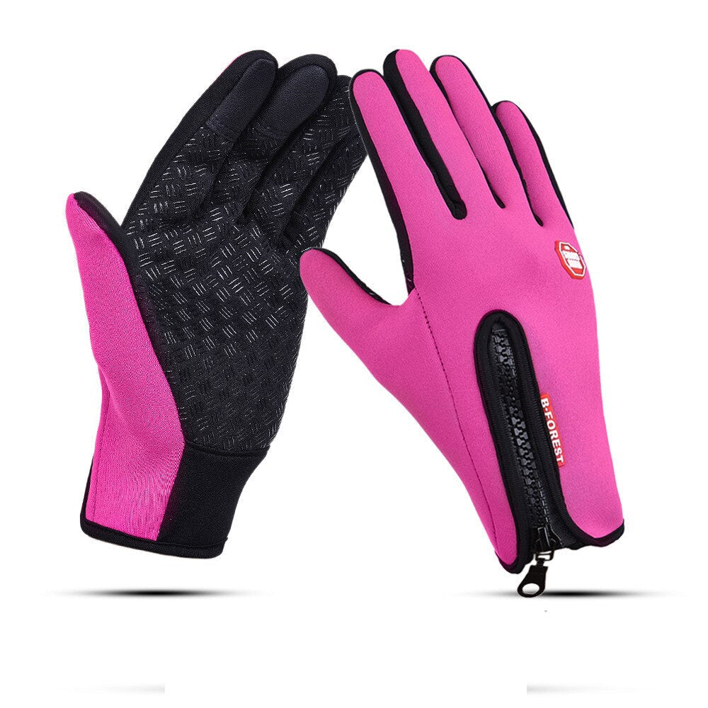 Winter Thermal Touchscreen Gloves for Cycling, Skiing, Hiking, Motorcycle, and Outdoor Activities - Anti-Slip Design