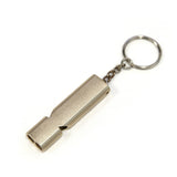 High-Frequency Double Tube Emergency Whistle for Outdoor Camping, Survival, and Self-Defense