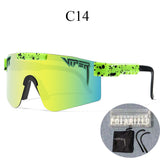 Polarized UV400 Sunglasses for Riding, Camping, Hiking, Fishing - Includes Protective Cover