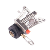 Compact Outdoor Camping Stove Head with Integrated Electronic Ignition and Lighter