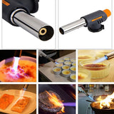 Portable Flame Gas Burner Torch Lighter for Cooking, BBQ, Camping, Picnic, Welding Equipment