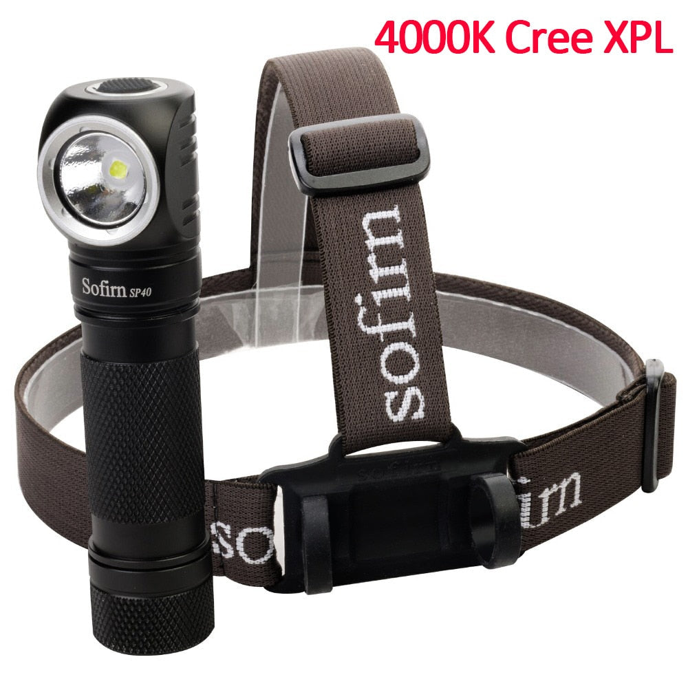 1200lm LED Headlamp XPL 18650 USB Rechargeable, Magnetic Tail Cap, Bright Outdoor Fishing Headlight