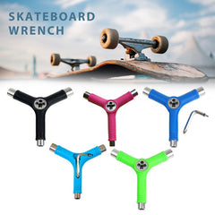 Skateboard Repair Y Shape Tool with L Type Wrench