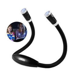 Flexible Handsfree LED Neck Light - Super-bright Reading Lamp, Book Light, Night Knitting, Camping Flashlight