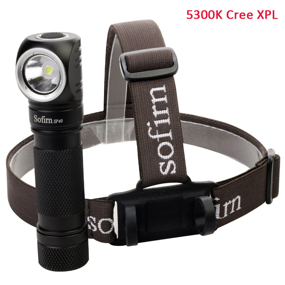 1200lm LED Headlamp XPL 18650 USB Rechargeable, Magnetic Tail Cap, Bright Outdoor Fishing Headlight