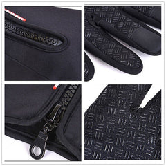 Winter Thermal Touchscreen Gloves for Cycling, Skiing, Hiking, Motorcycle, and Outdoor Activities - Anti-Slip Design