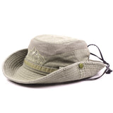 Men's Wide Brim Foldable Hiking Hat - Sun Protection for Summer, Hunting, Fishing, Camping, and Outdoor Sports