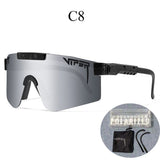 Polarized UV400 Sunglasses for Riding, Camping, Hiking, Fishing - Includes Protective Cover