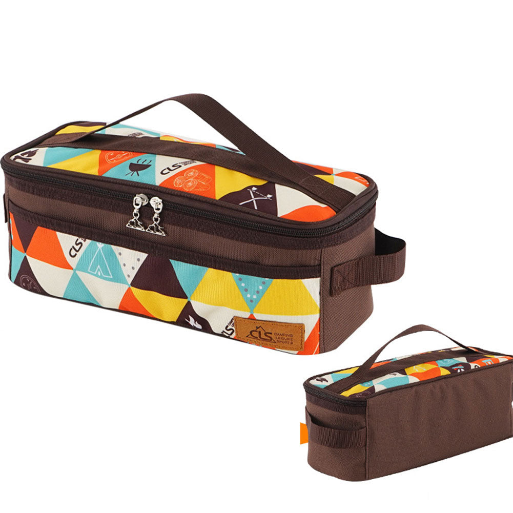 Outdoor Portable Camping Cooker Storage Bag - Kitchen Cookware Tools Picnic Bag
