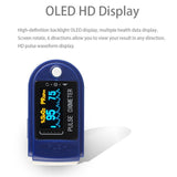 Fingertip Blood Oxygen Saturation Monitor with LED Screen