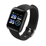 Bluetooth Blood Pressure Sport Waterproof Smart Watch Men Women Kids With Silicone Strap