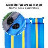 Inflatable Camping Mattress - Outdoor Tent Mat, Thick and Splicable