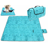 Waterproof Extra Large Outdoor Picnic Blanket - Folding Mat with Backing for Family, Concerts, and Beach