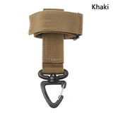 Outdoor Glove Hook Safety Clip - Anti-Lost Adjustable Climbing Rope Storage Buckle for Camping