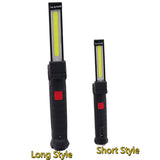 USB Rechargeable Multi-Function Folding Work Light with Built-in Battery - COB LED Camping Torch Flashlight