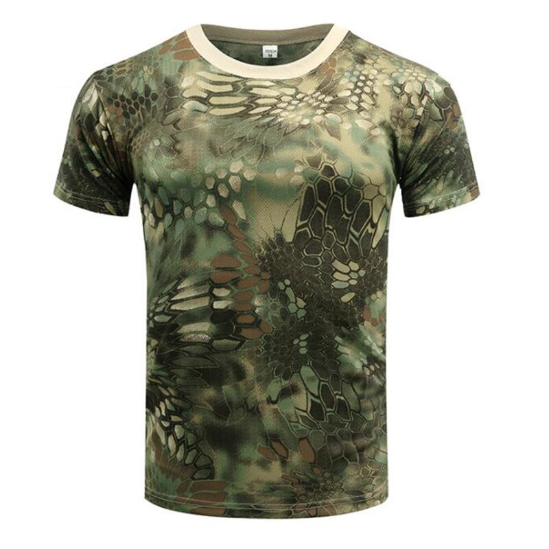 Quick Dry Camouflage T-Shirt for Men - Summer Collection