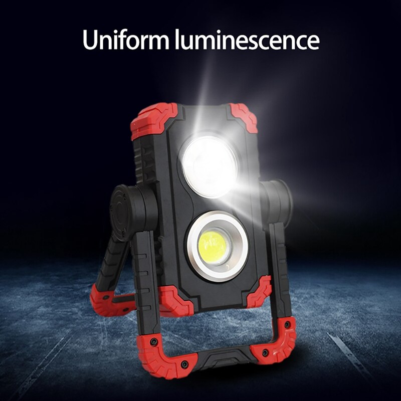 Portable LED Camping & Work Light - Battery Powered for Outdoor, Hiking, Emergency Lighting