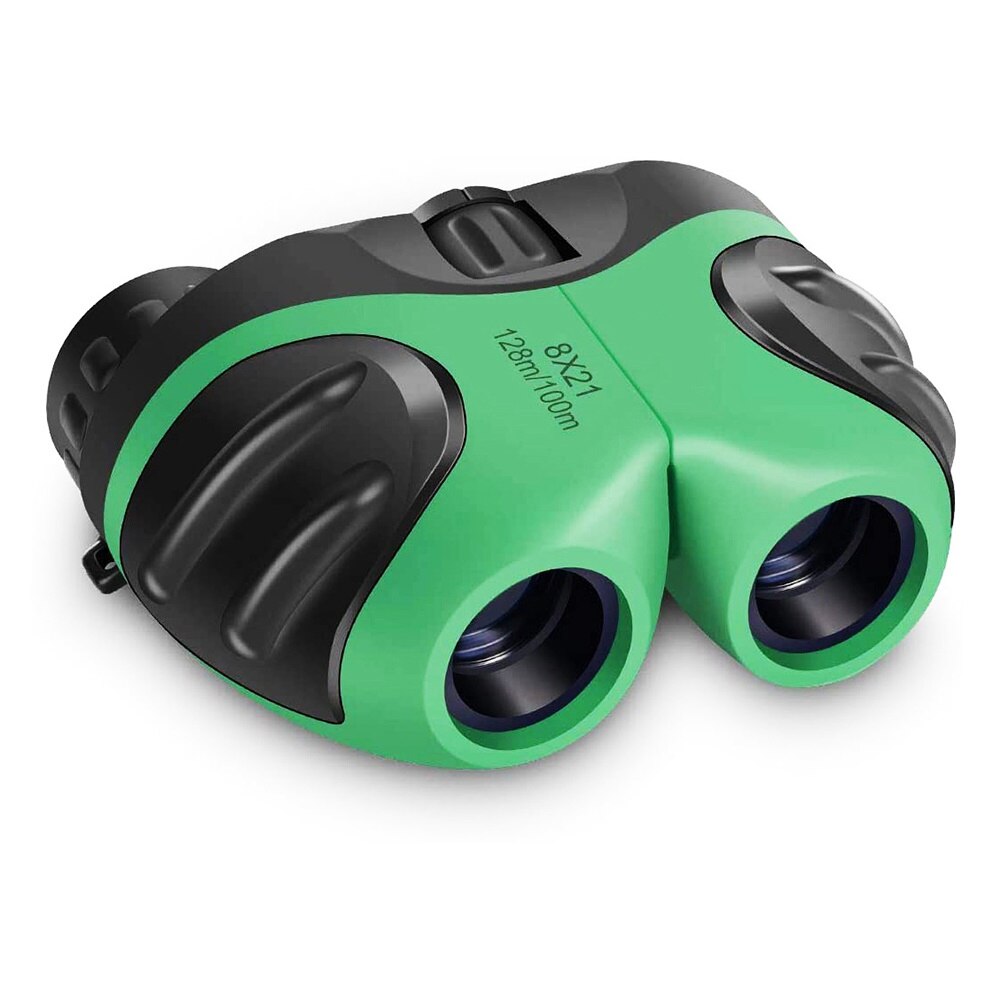 Compact Shock-Proof Kids Telescope Binoculars for Bird Watching, Tourism, Camping, and Birthday Gifts