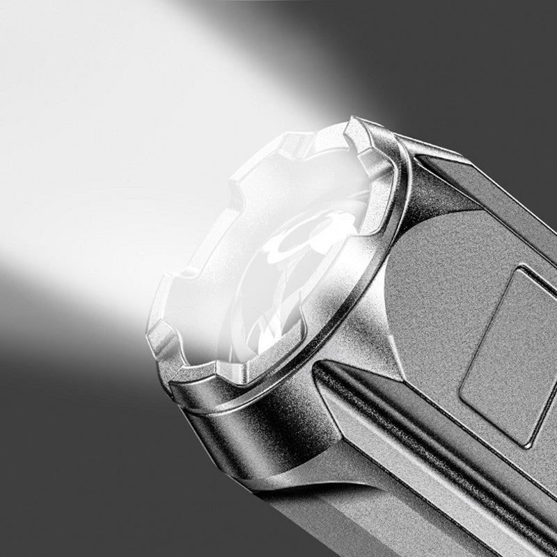 USB Rechargeable Tactical Flashlight - Strong Light, Zoom, LED, Portable, Outdoor Camping Torch